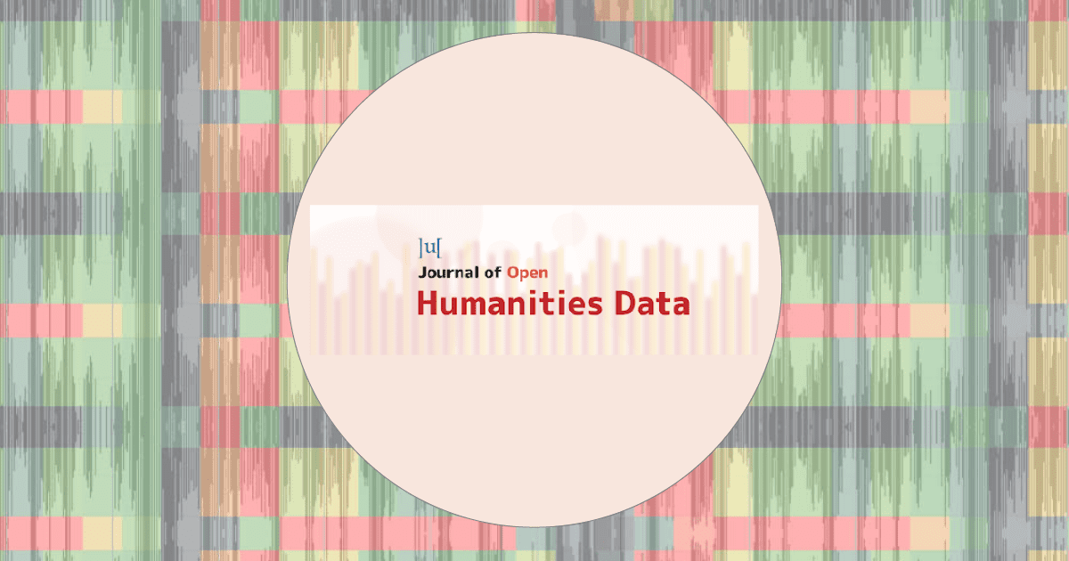 Call for Papers: Journal of Open Humanities Data